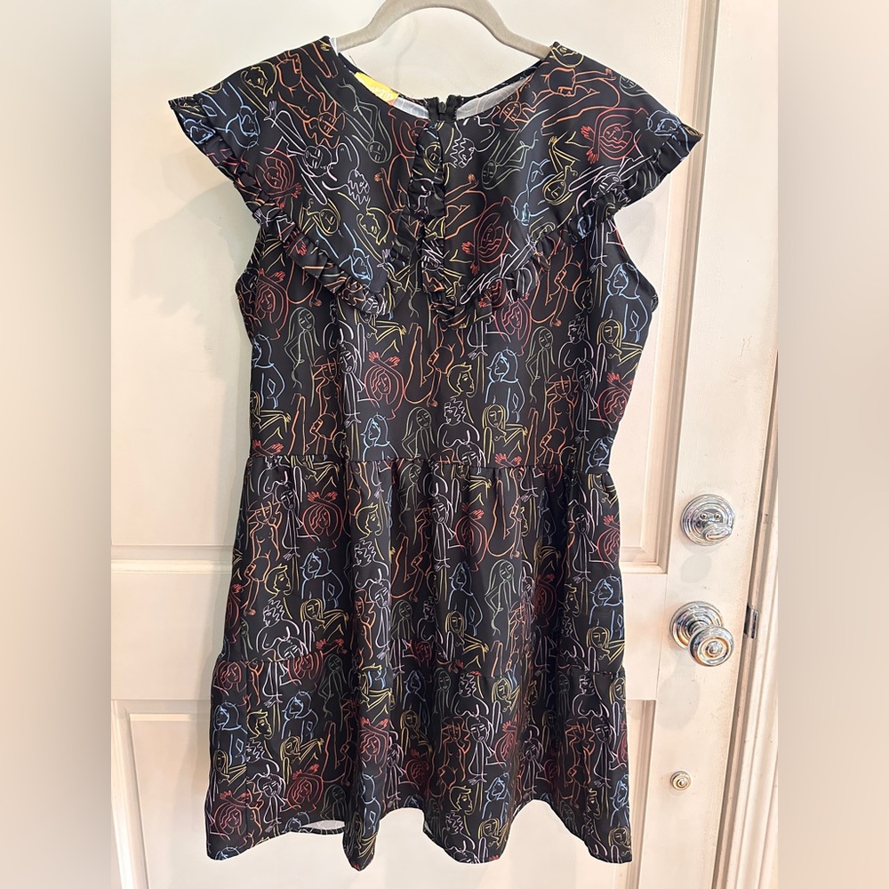 Dazy LA mini dress with ruffles